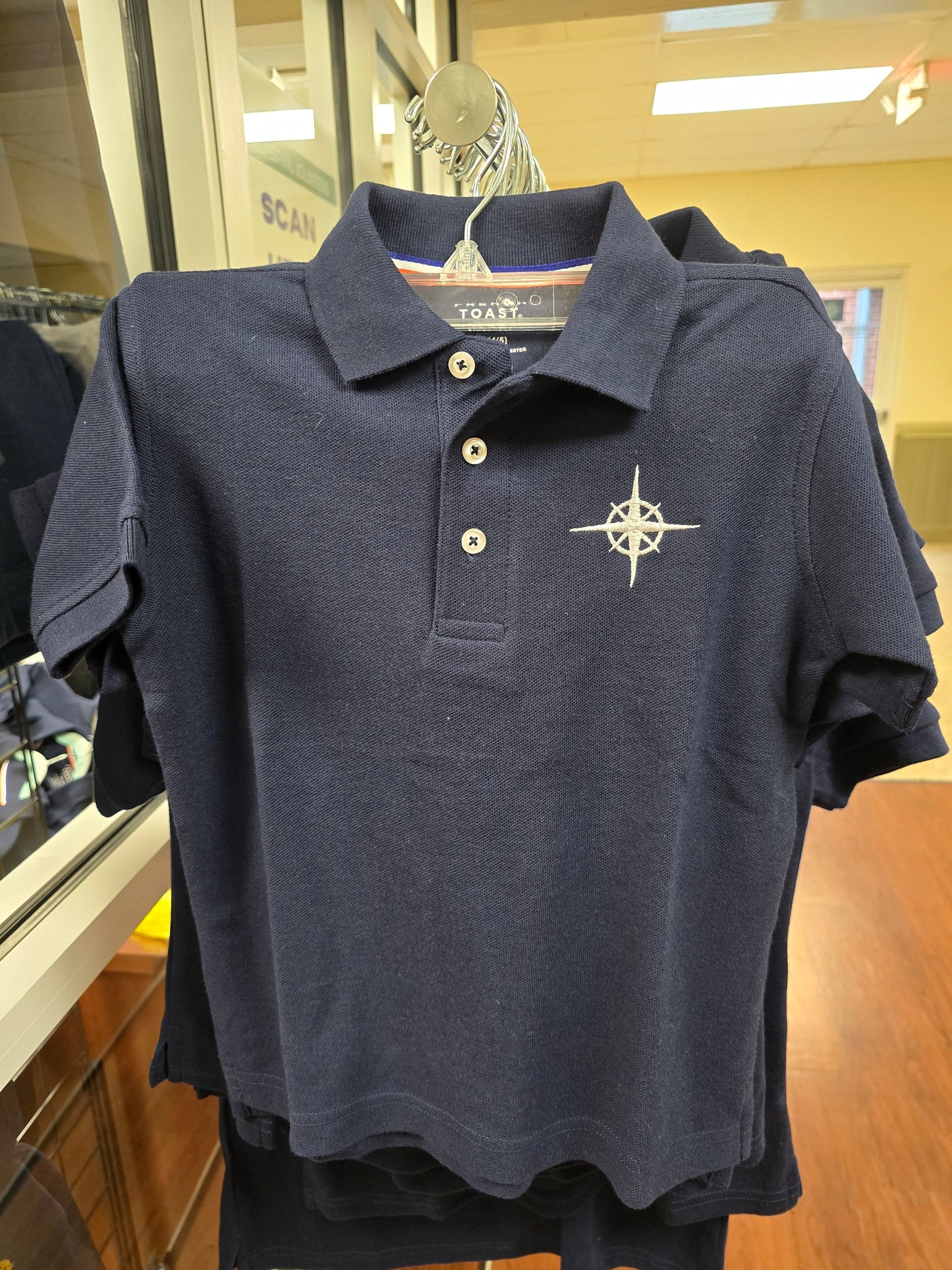 Polo Blue HRA Compass (either white or yellow) *