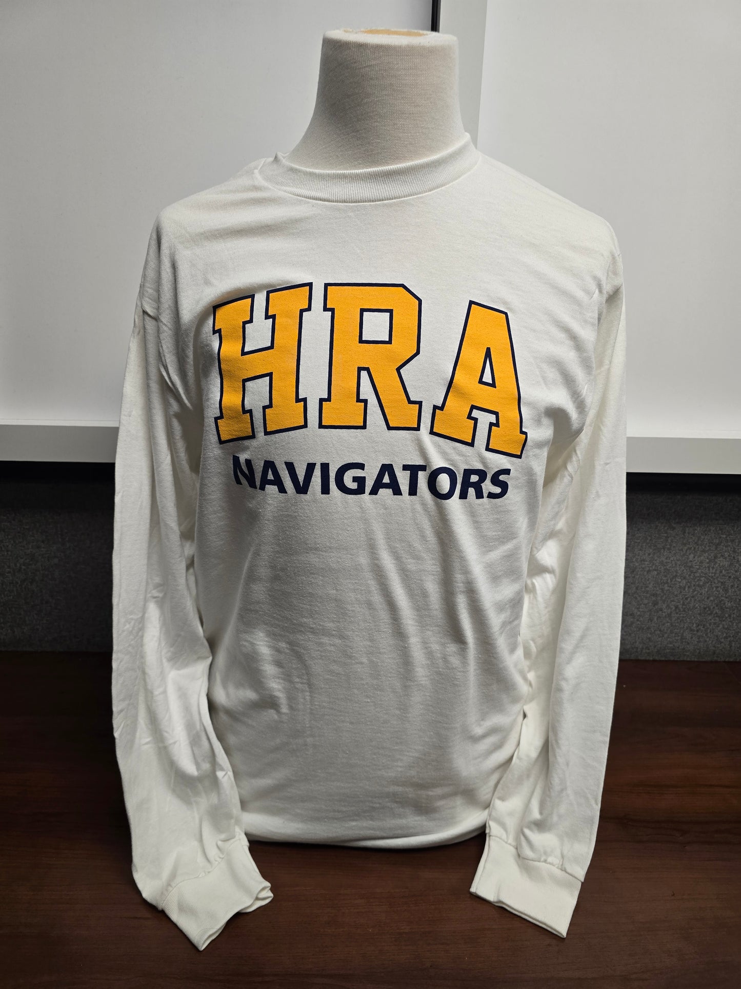 T-shirt Long-sleeve White HRA Navigators