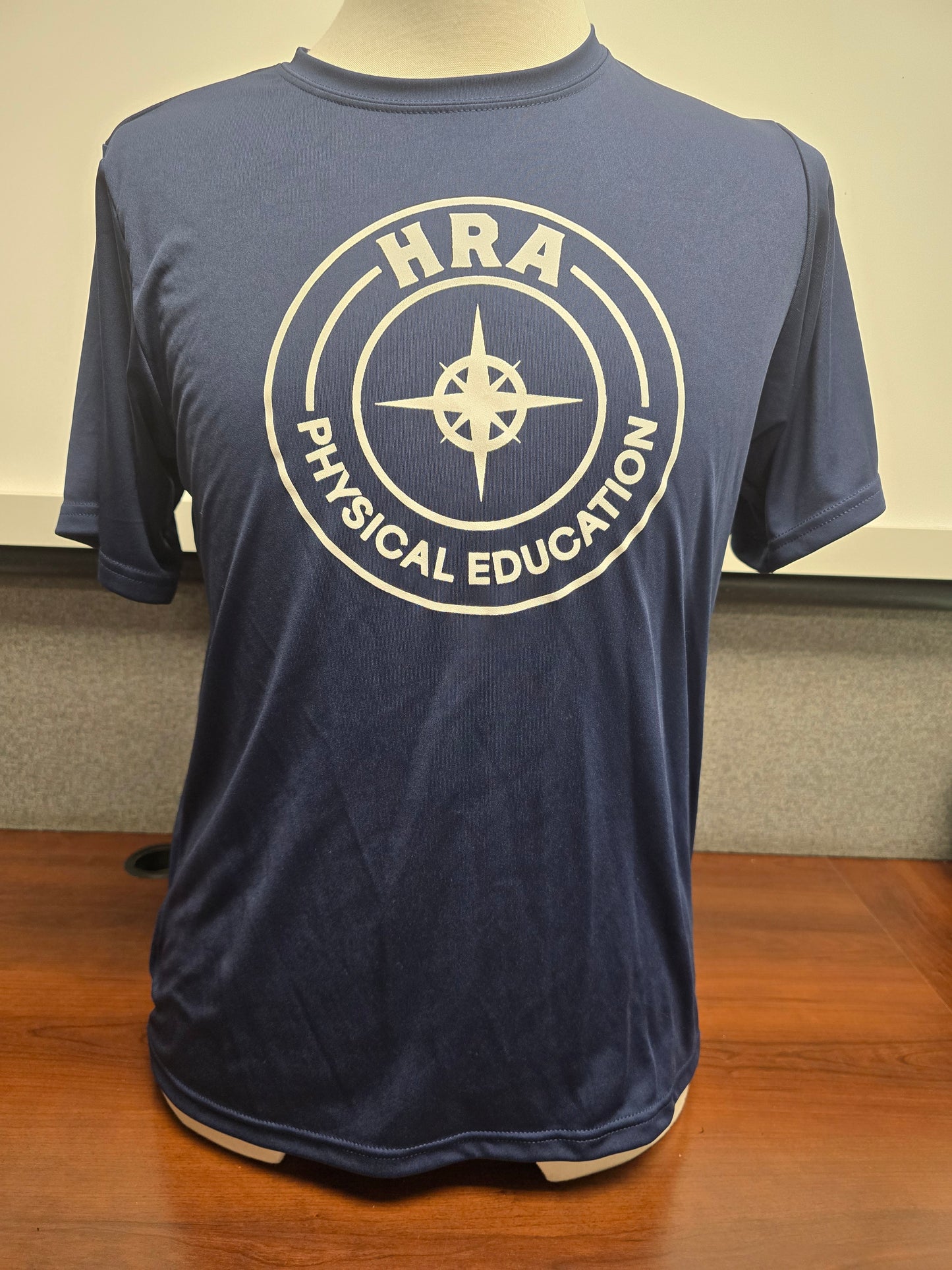 T-shirt Short-sleeve Light-weight Navy - PE - Adult XL only