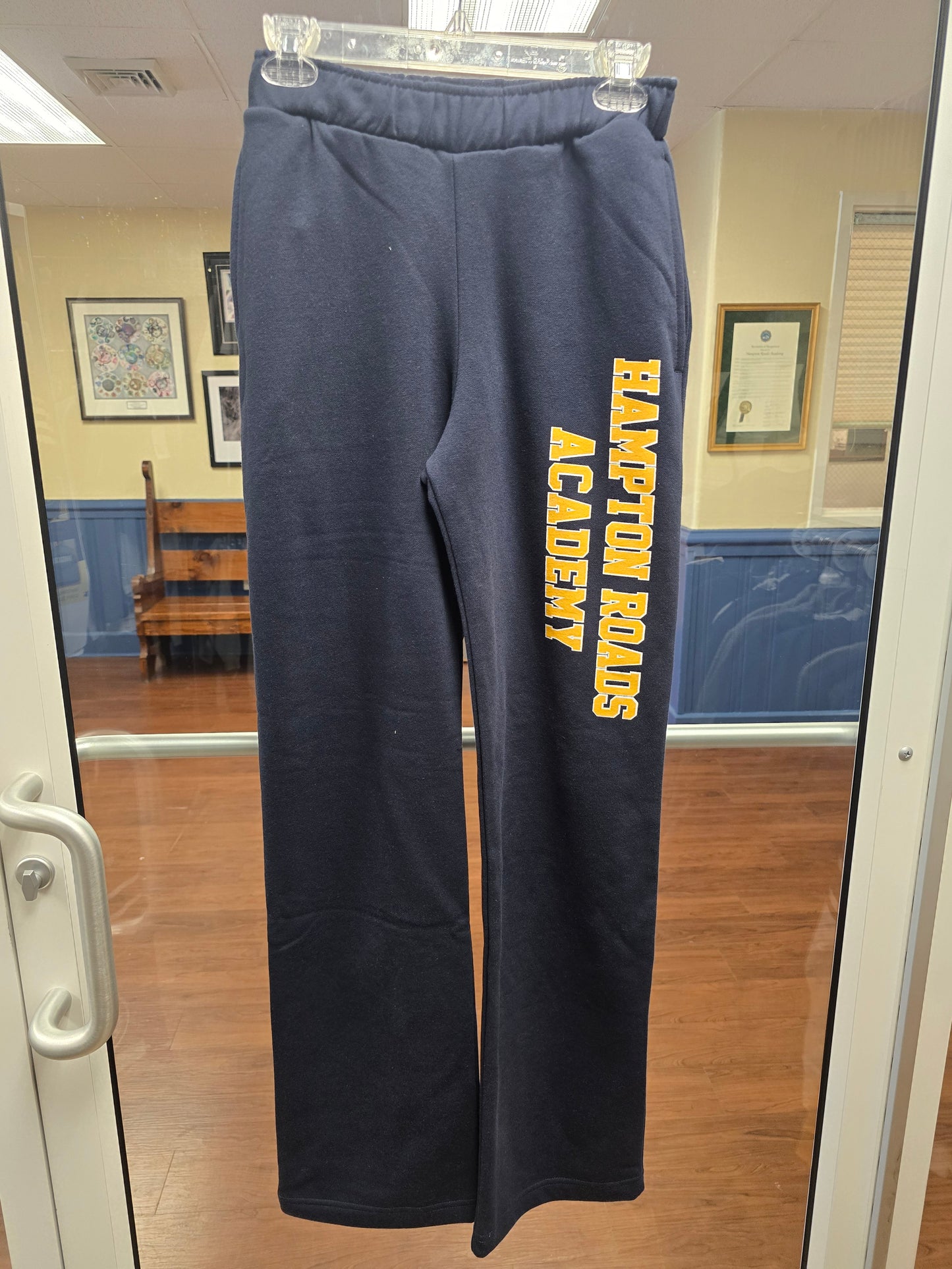 Pants Sweatpants Blue Straight Leg HRA