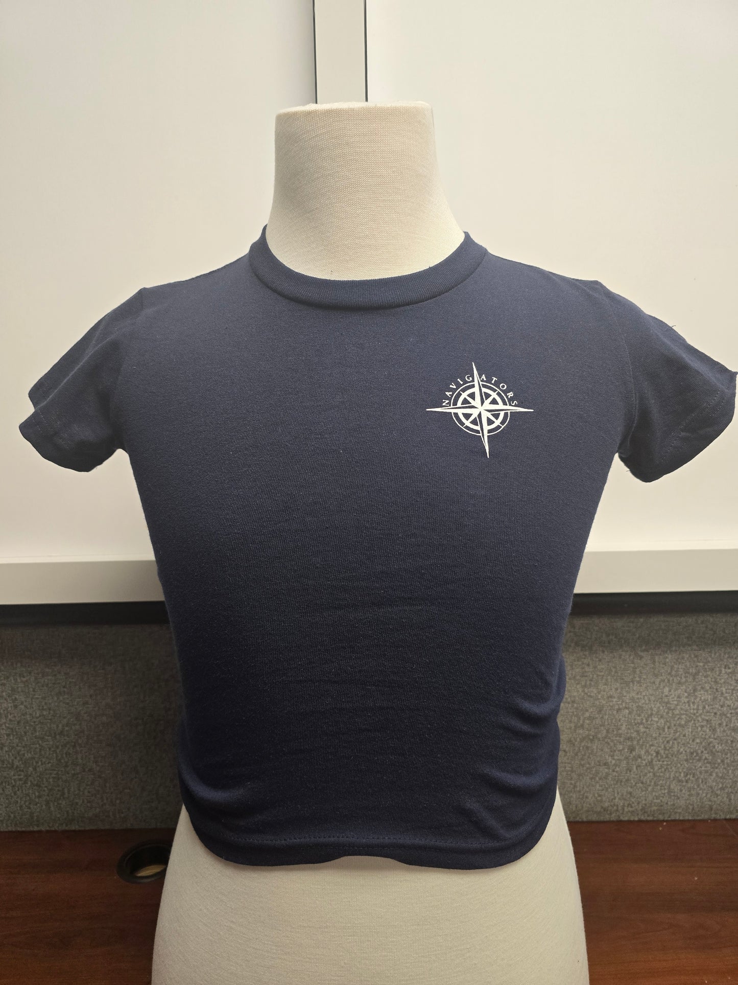 DISCOUNTED - T-shirt Short-sleeve Blue Compass - 3T, 4T and 5/6 T only