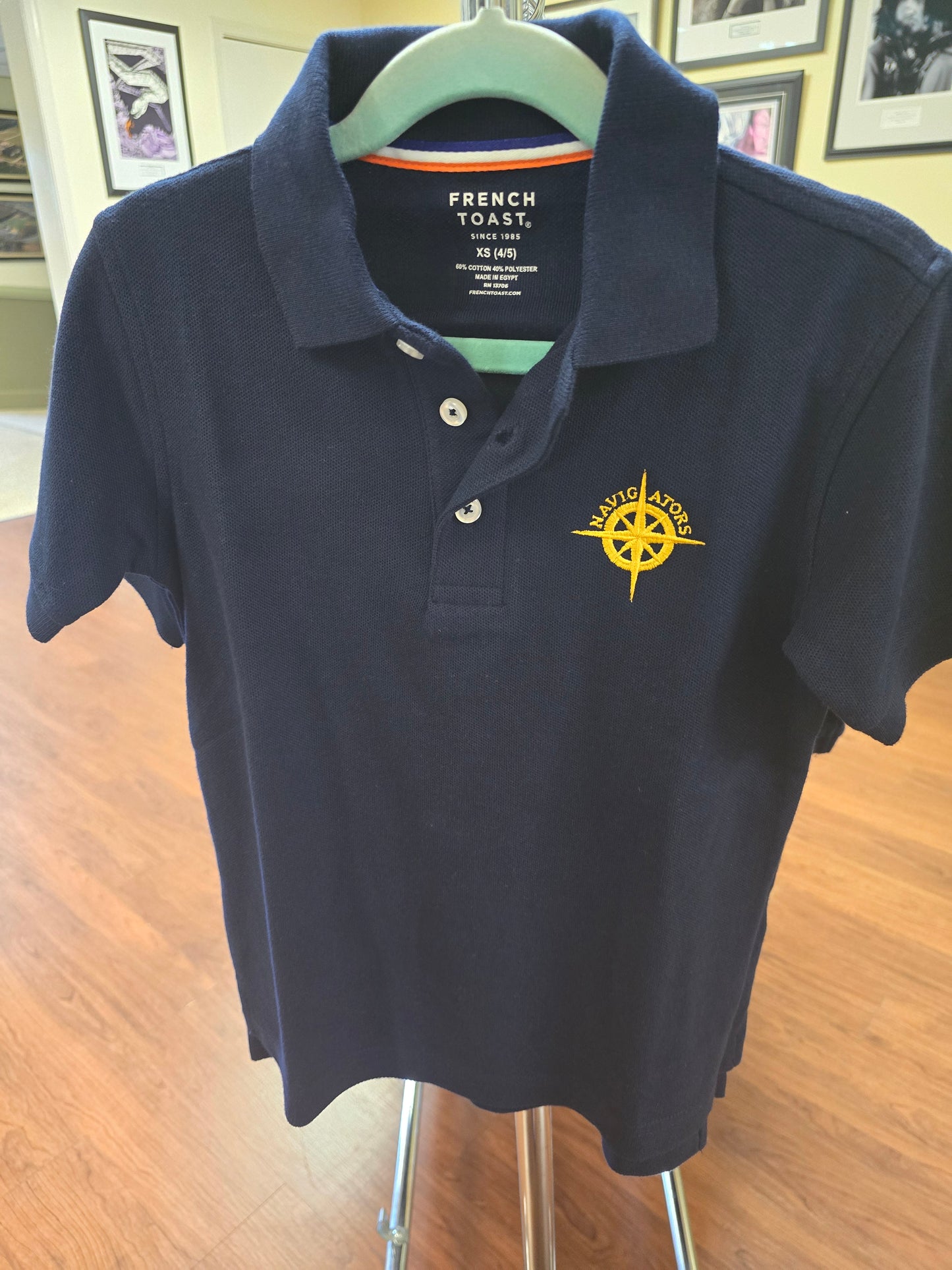 Polo Blue HRA Compass (either white or yellow) *