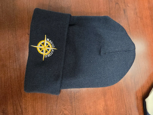 Hat Winter Blue HRA Compass