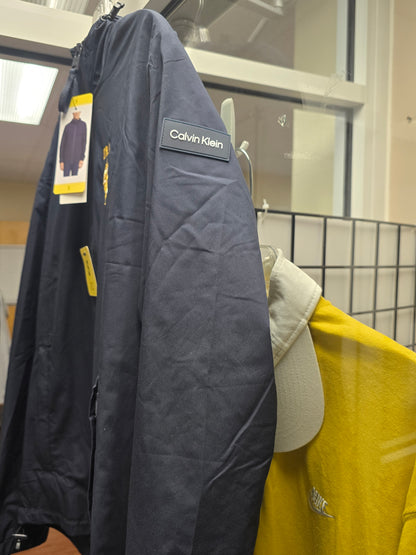 Jacket Rain- Light-weight Calvin Klein Blue with embroidered HRA Navigators