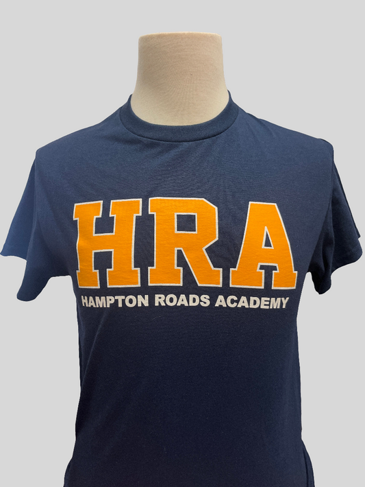 T-shirt Short-sleeve Blue Classic HRA