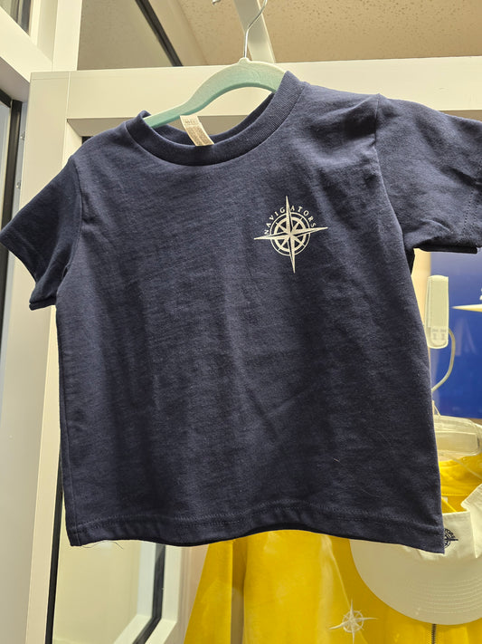 T-shirt Short-sleeve Blue Compass - 3T, 4T and 5/6 T only