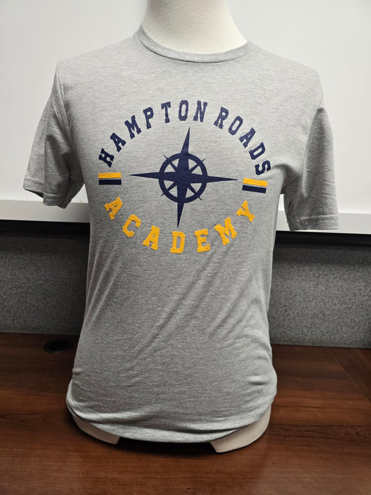 T-shirt Short-sleeve Gray Compass + HRA*