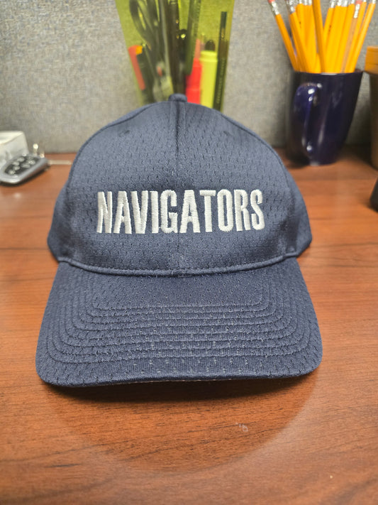Hat Blue Navigators Logo