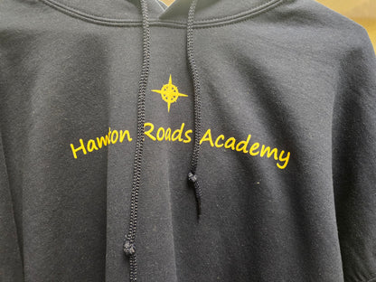 Sweatshirt Hoodie Heavyweight Blue Hampton Roads Academy