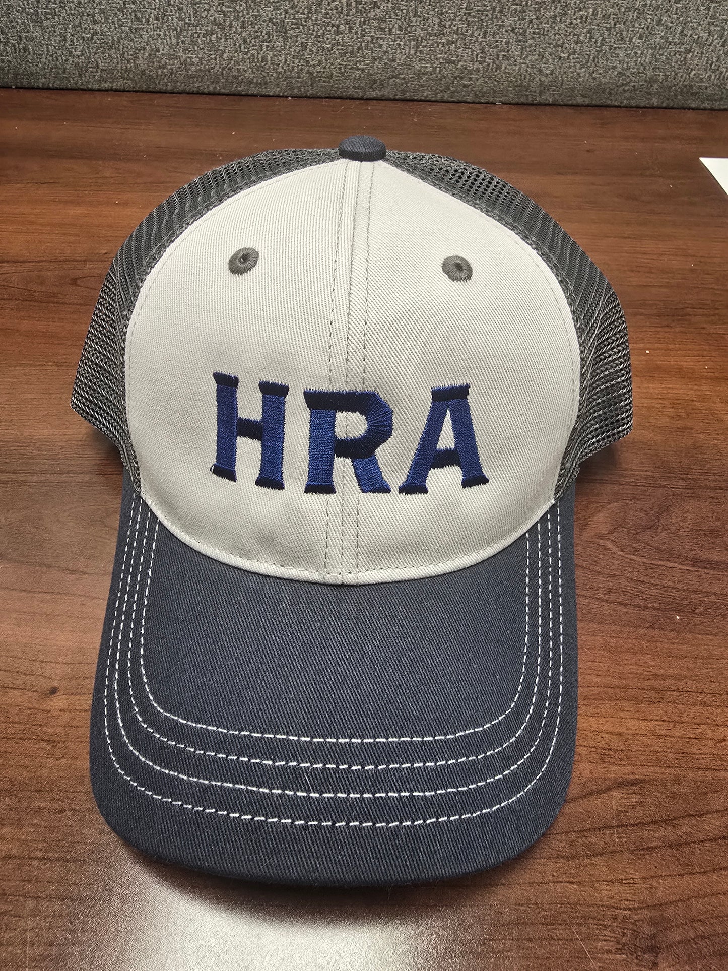 Hat Gray Mesh Back