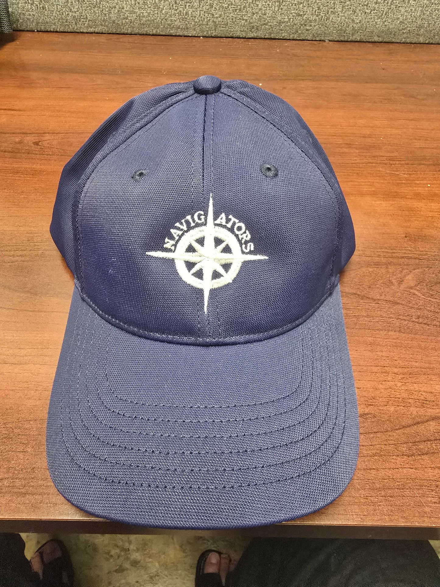 Hat Blue Compass