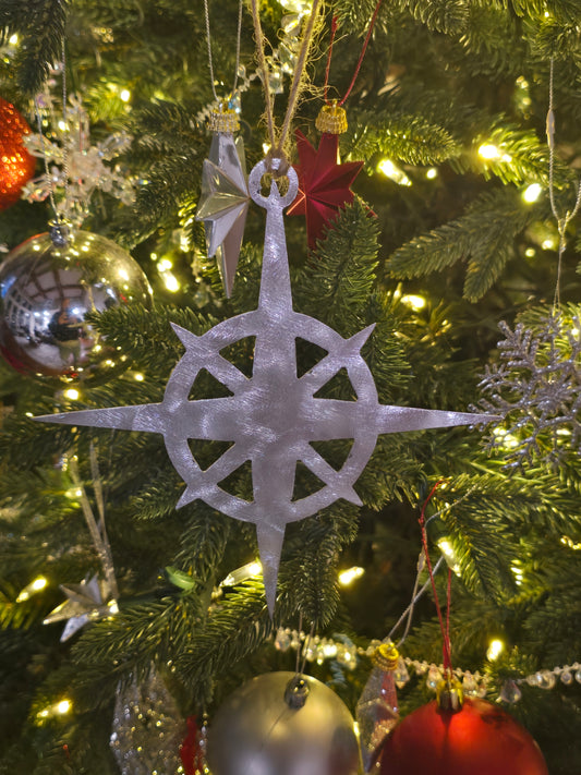 Compass Metal Ornament