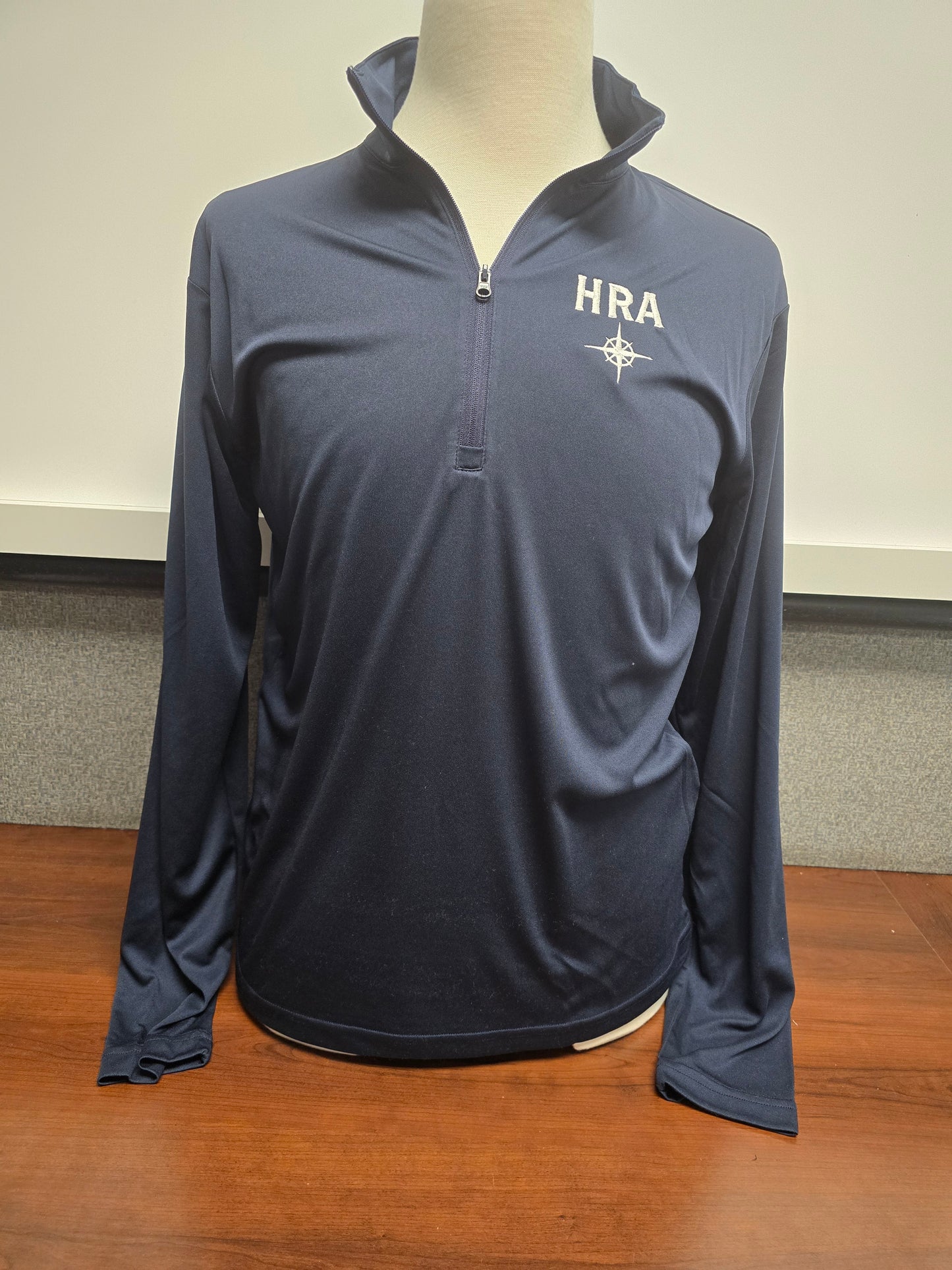 1/4 Pullover Blue Light weight HRA Compass
