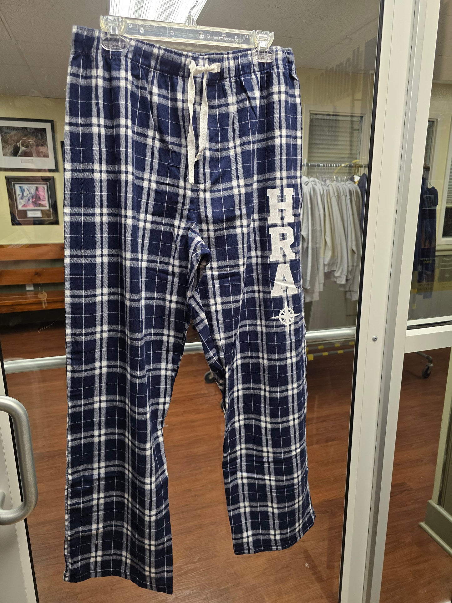 Pants PJ Blue Plaid Flannel HRA