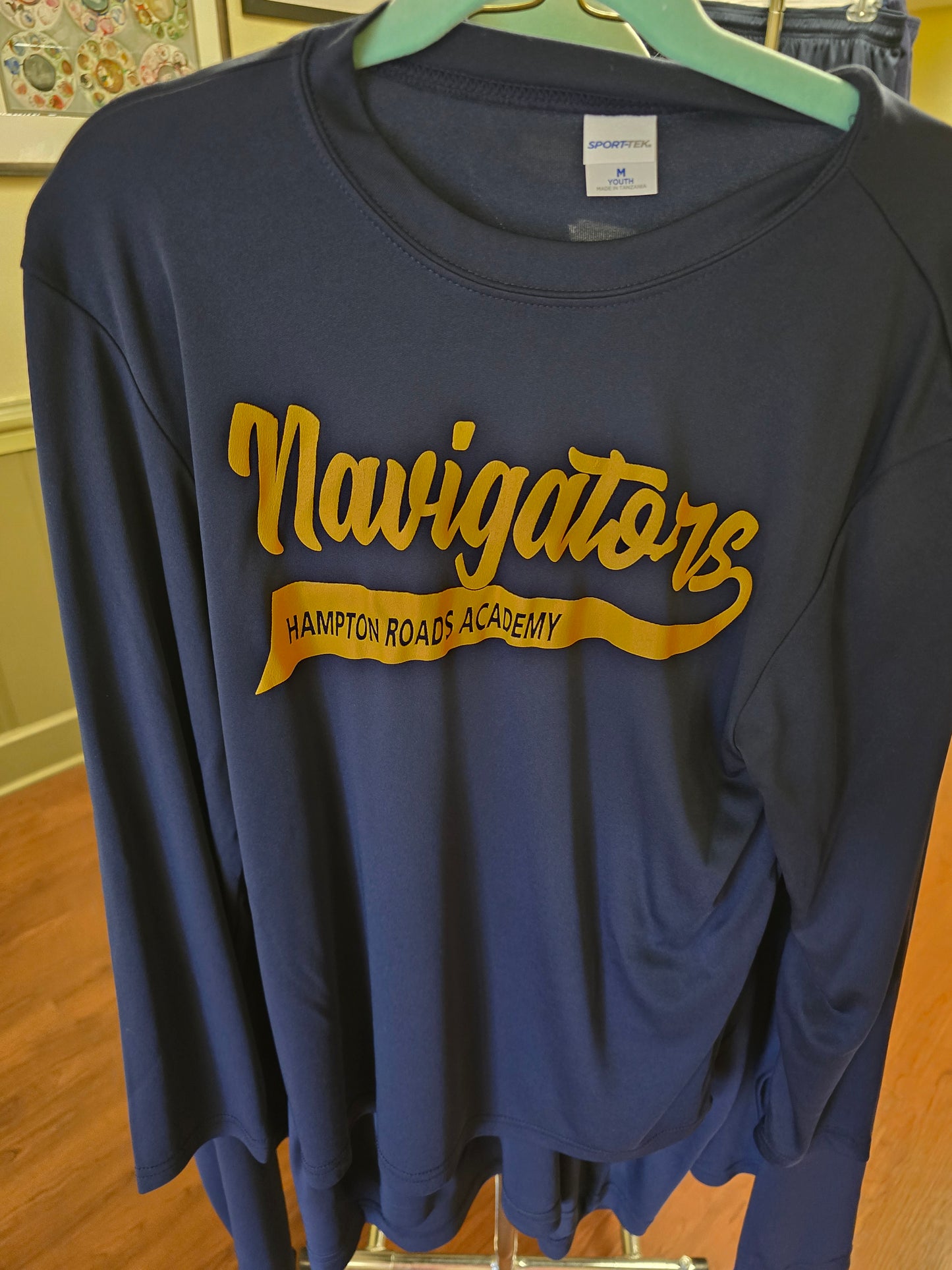 T-shirt Long-sleeve Blue Light weight Navigators