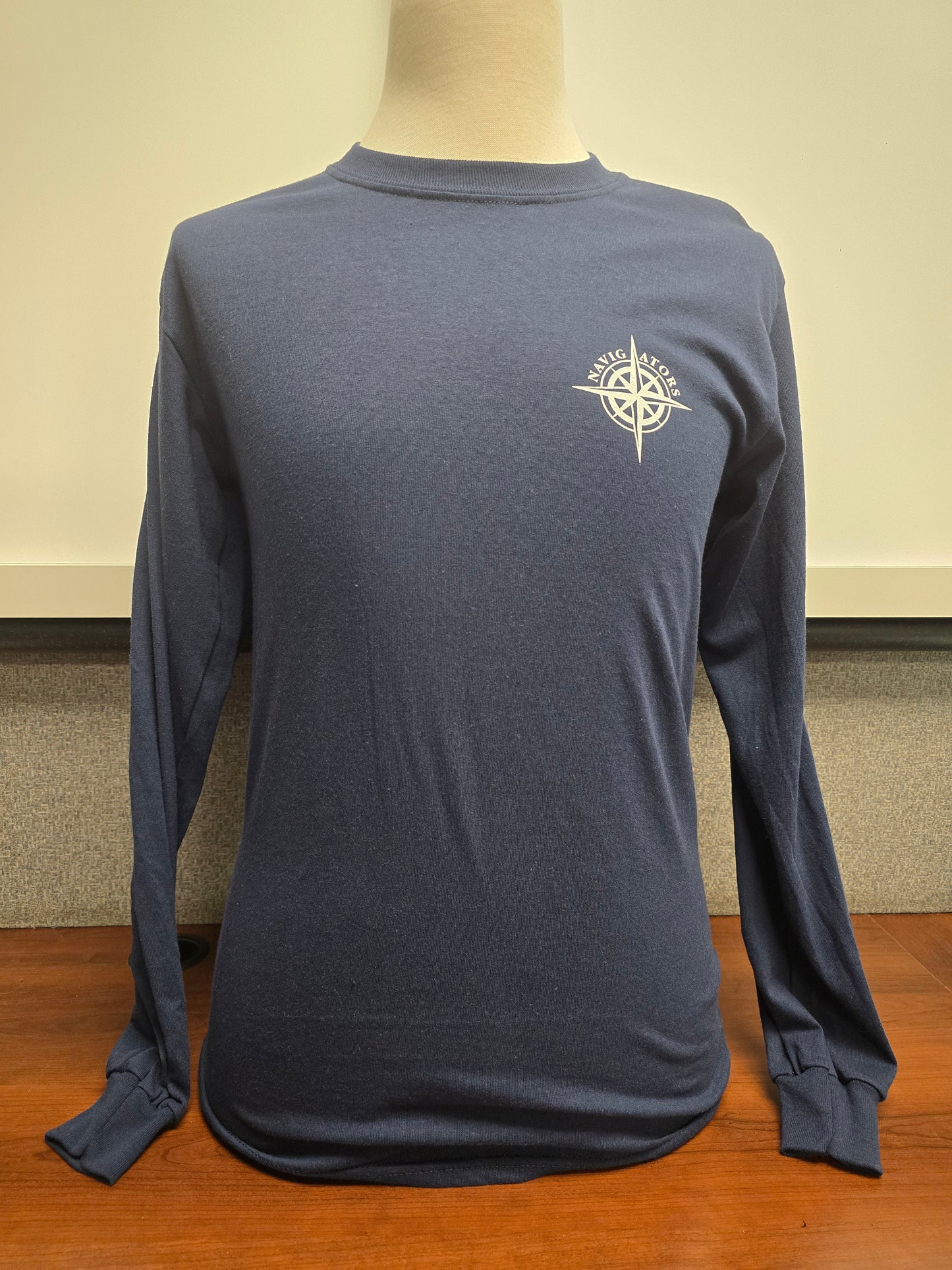 DISCOUNTED - T-shirt Long-sleeve Blue HRA Compass - All Youth Sizes plus Adult Small