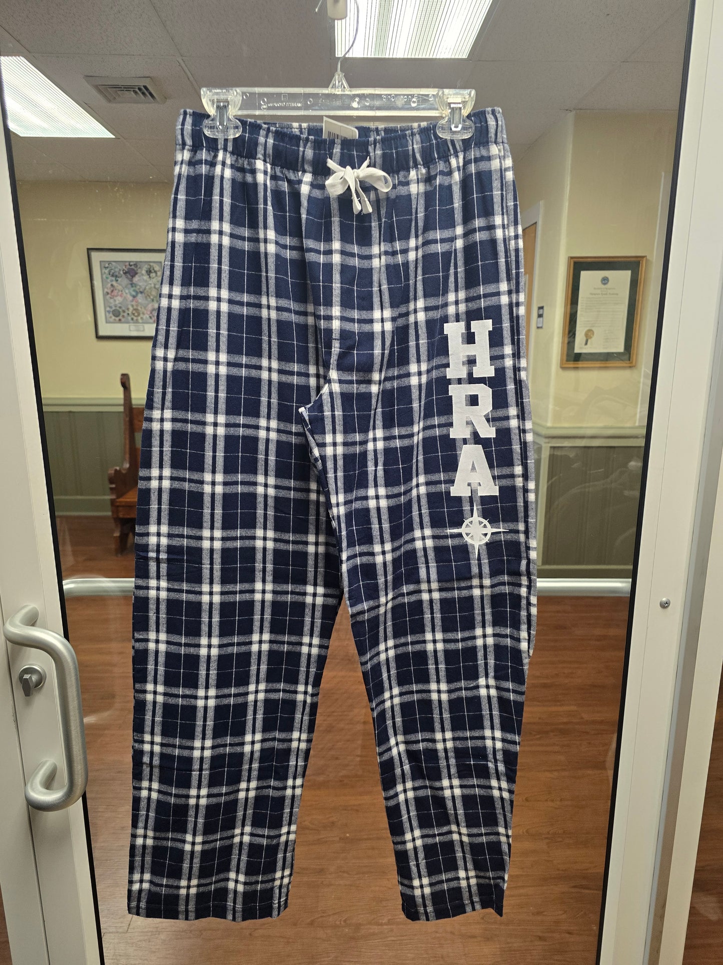 Pants PJ Blue Plaid Flannel HRA