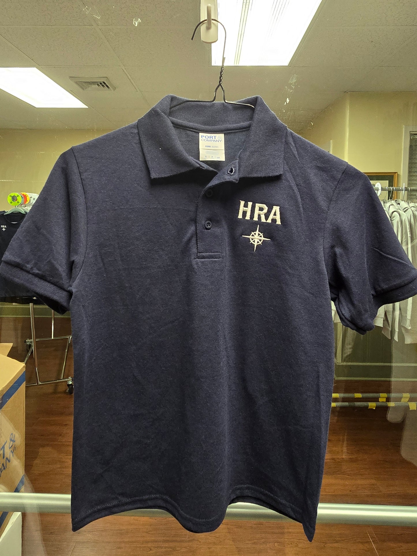 Polo Blue HRA Compass (either white or yellow) *