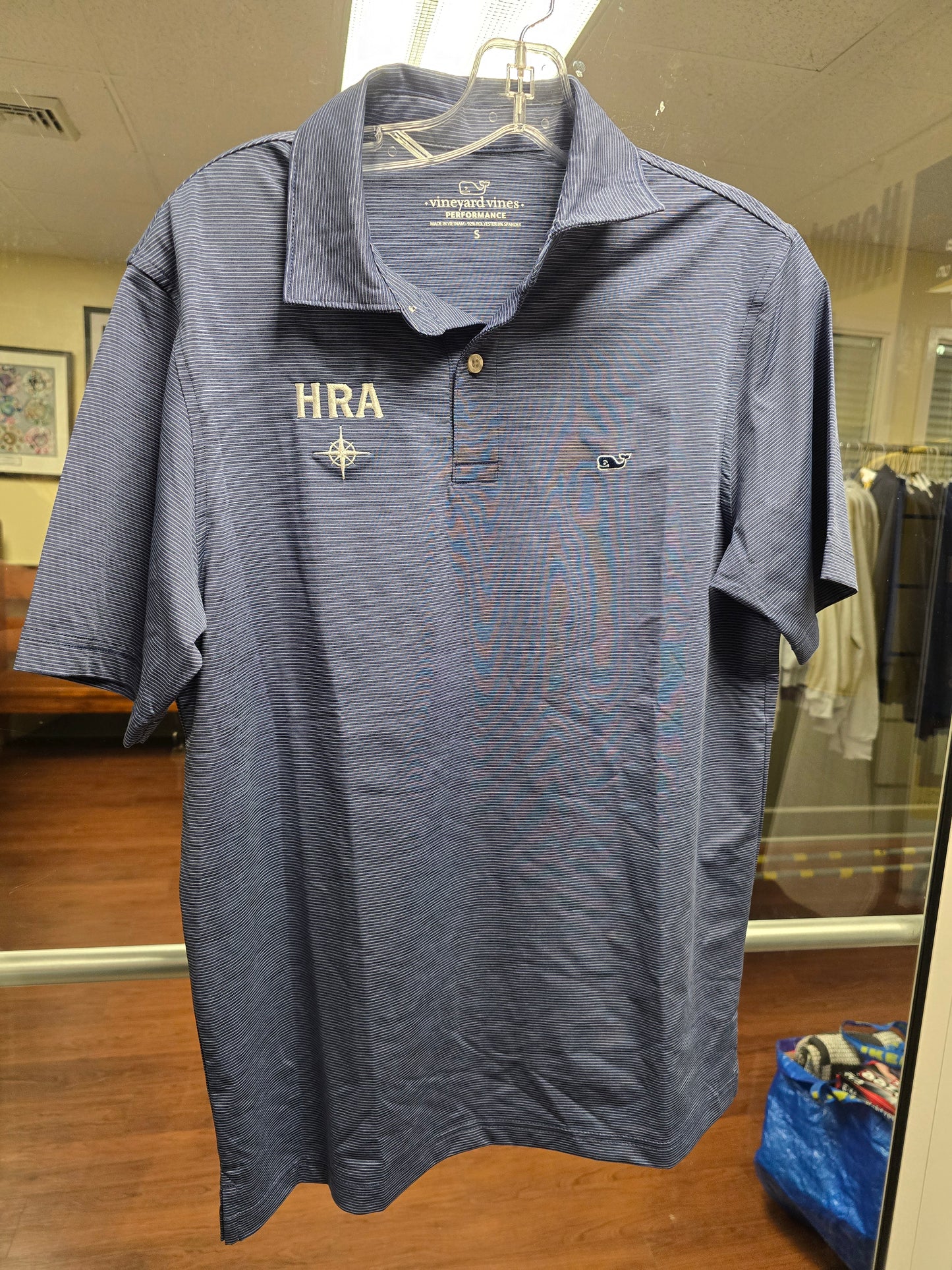 Polo Vineyard Vines with HRA compass