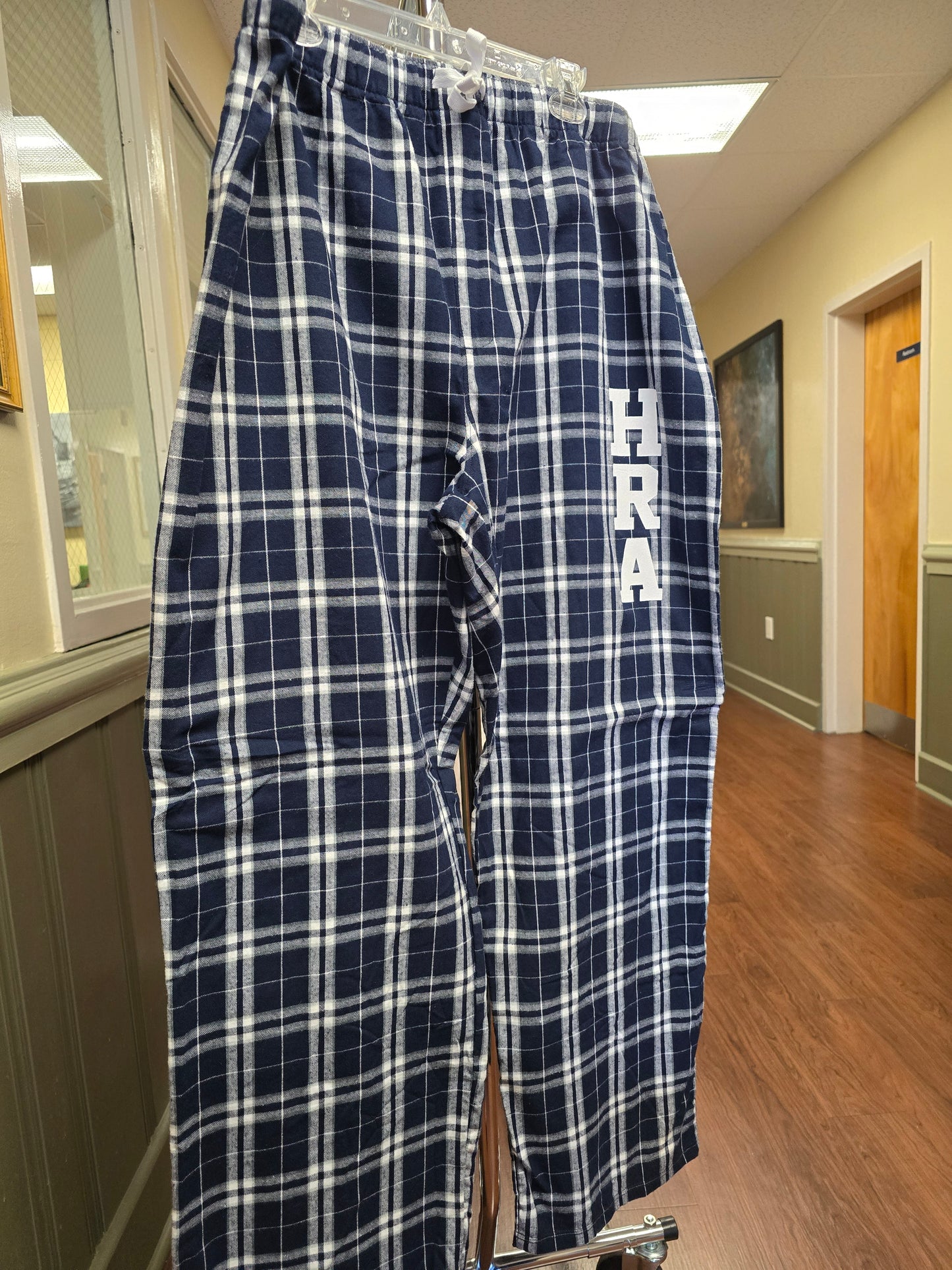 Pants PJ Blue Plaid Flannel HRA