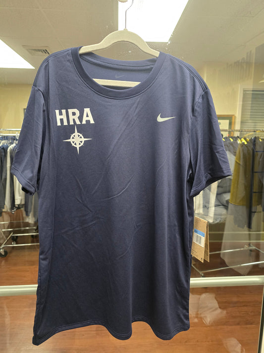 T-shirt Short-sleeve Blue Nike Women's Cut Dri-fit HRA Compass