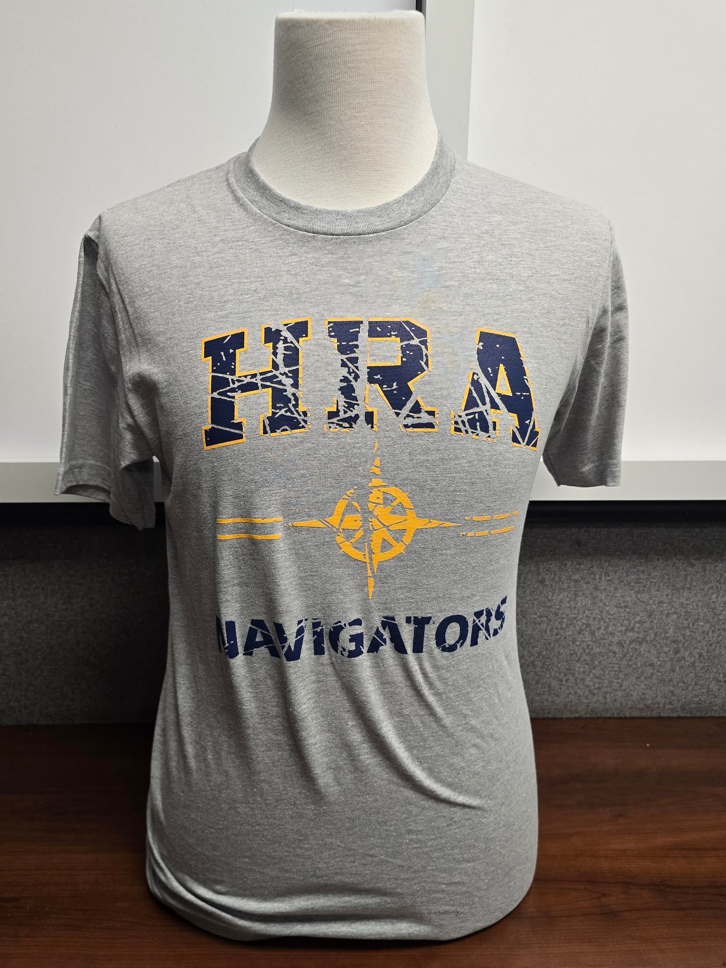 T-shirt Short-sleeve Gray Distressed
