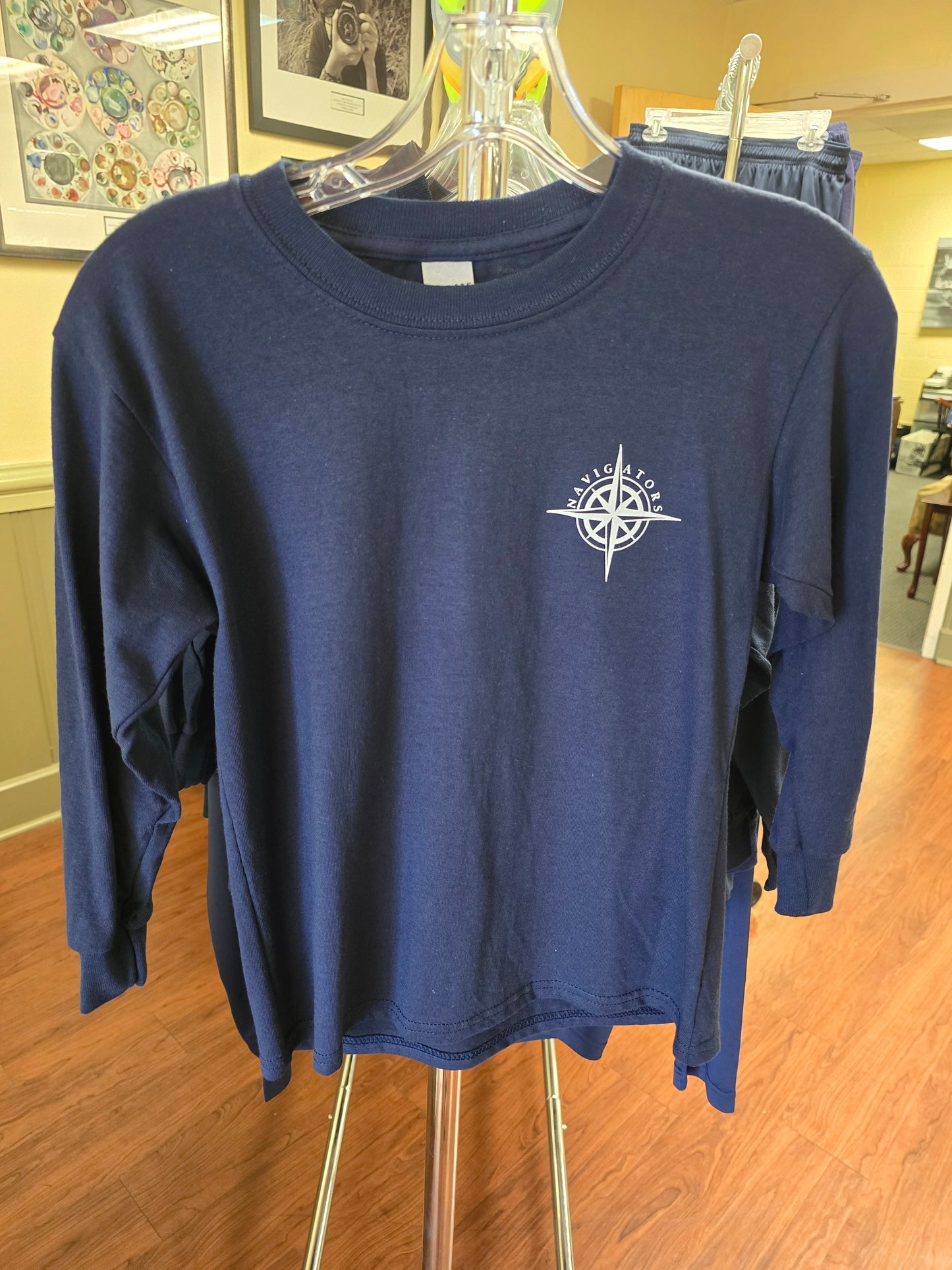 T-shirt Long-sleeve Blue HRA Compass