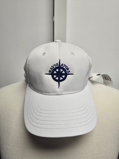 Hat White Compass
