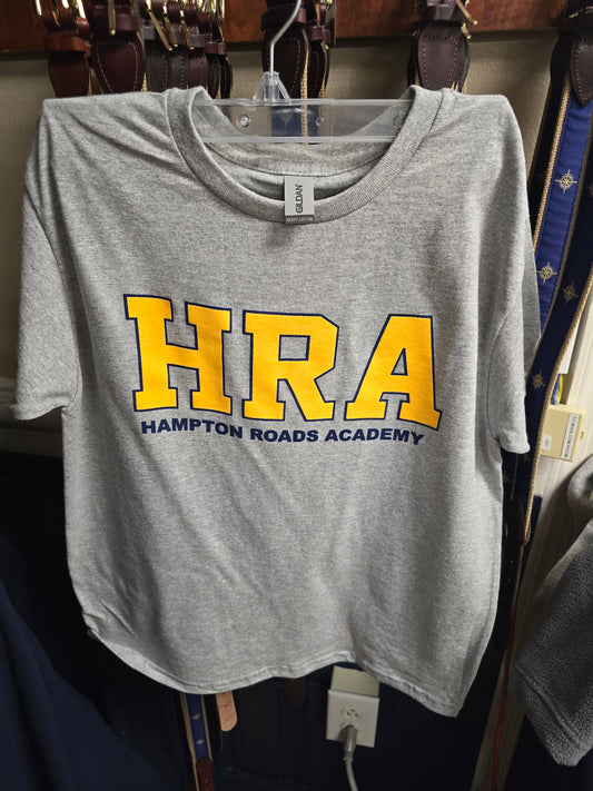 T-shirt Short-sleeve Gray Classic HRA Yellow