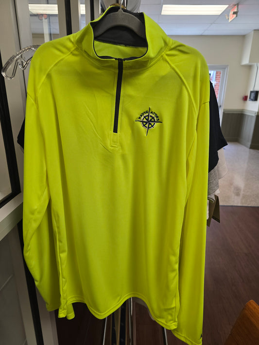 1/4 Pullover  Yellow Light weight HRA Compass