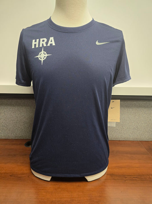 T-shirt Short-sleeve Blue Nike Women's Cut Dri-fit HRA Compass